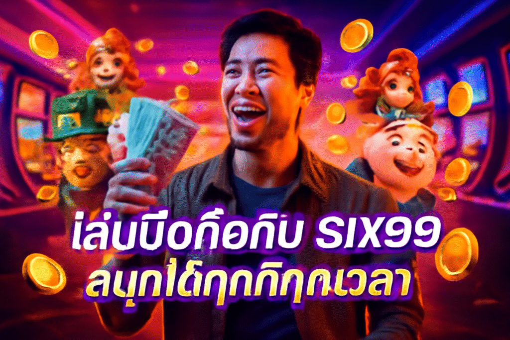 เล่นมือถือกับ SIX99 สนุกได้ทุกที่ทุกเวลา