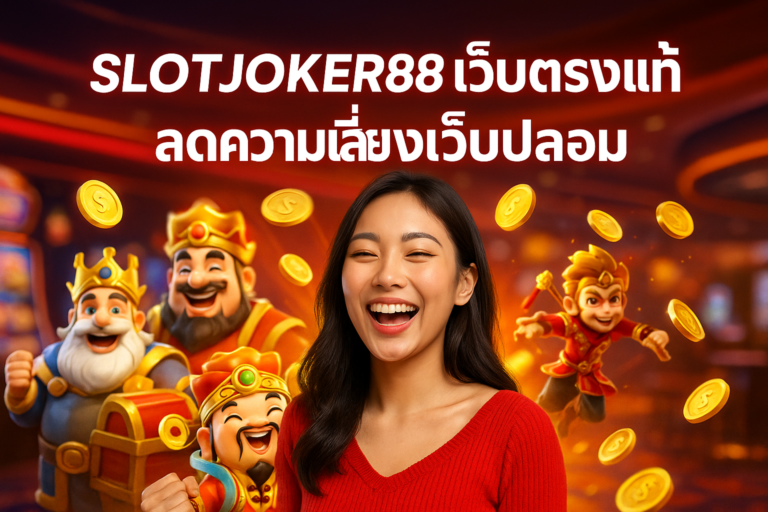 SLOTJOKER88 เว็บตรงแท้ ลดความเสี่ยงเว็บปลอม