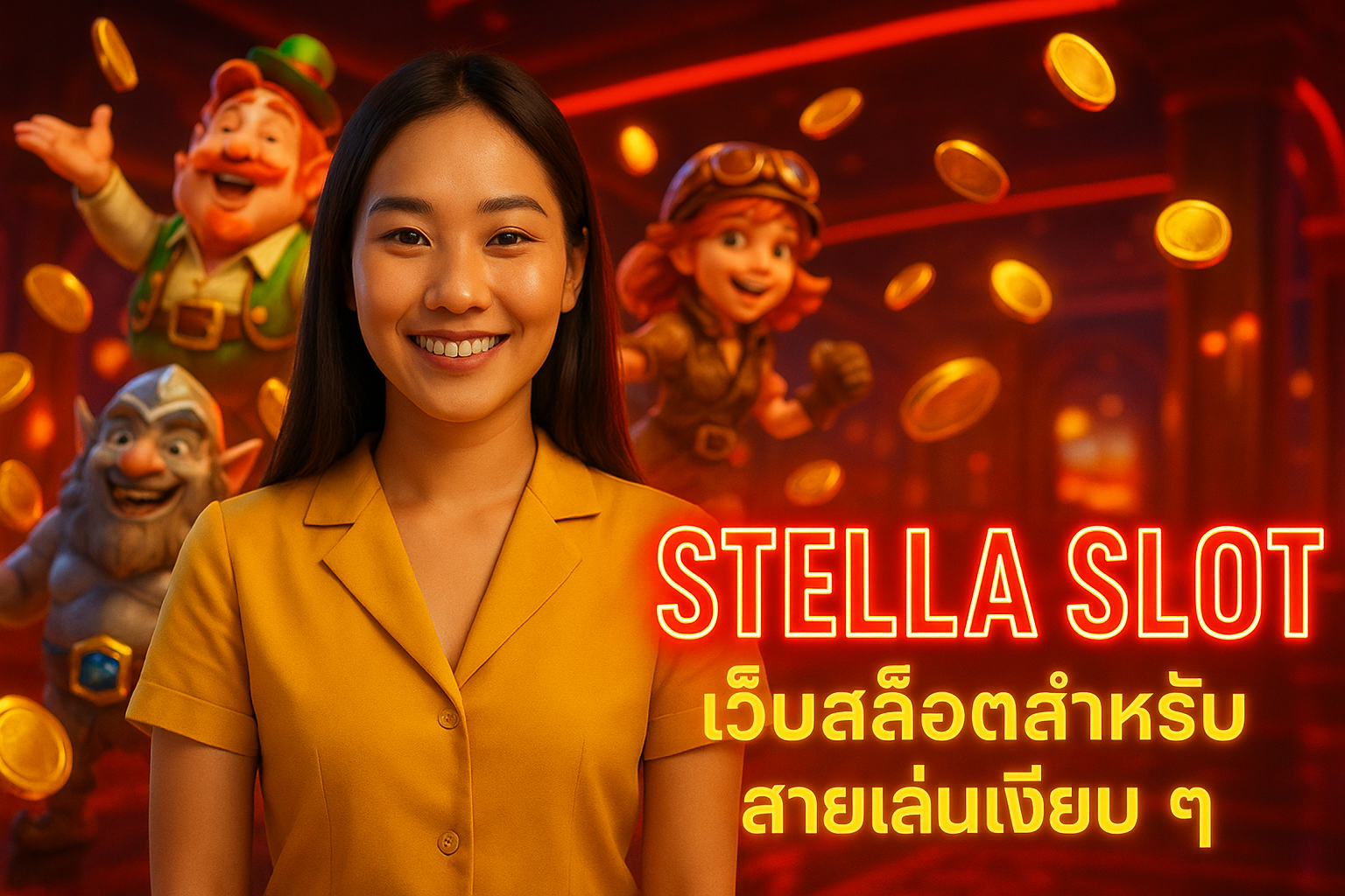 STELLA SLOT เว็บสล็อตสำหรับสายเล่นเงียบ ๆ
