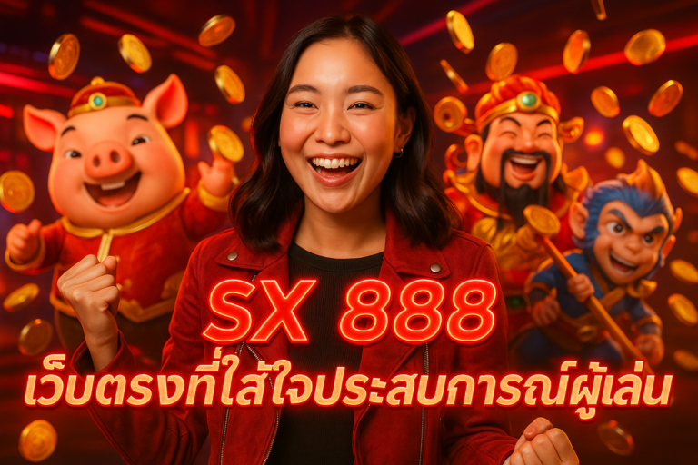 SX 888 เว็บตรงที่ใส่ใจประสบการณ์ผู้เล่น